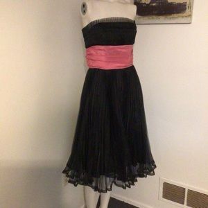 Betsey Johnson Evening Pleated Full Skirt Dress 4